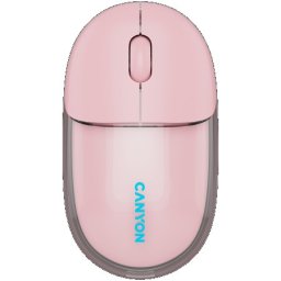 Canyon OnClick 24 BT/ Wireless Transparent/Pink miš ( CNS-CMSW24P )