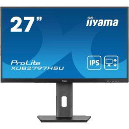 Iiyama Prolite XUB2797HSU-B2 Business Monitor - 68.6 cm (27''), FULL HD (1920x1080), IPS LED, 100Hz, 300 cd/m˛, matte / black ( XUB2797HSU-