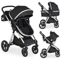 MONI Kolica ALINA 2u1 Black Onyx + auto sedište