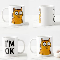 Keramicka šolja Mačak I'm OK