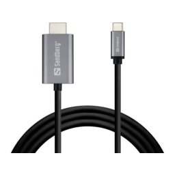 Sandberg kabl USB C - HDMI 4K 136-21