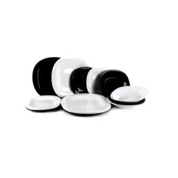 Luminarc-carine white&black servis 1 ( N1489 )