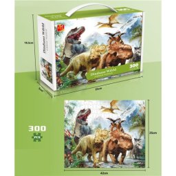 Dino puzzla za igru 300el. ( 470850 )
