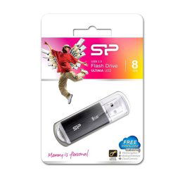 SILICON POWER TW 8GB 2.0/ULTIMA U02 CRNA 6405