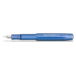 Kaweco AL SPORT Stonewashed Fountain Pen Blue M