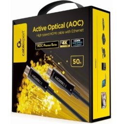 CCBP-HDMI-AOC-50M-02 Gembird Active Optical (AOC) High speed HDMI cable with Ethernet Premium 50m