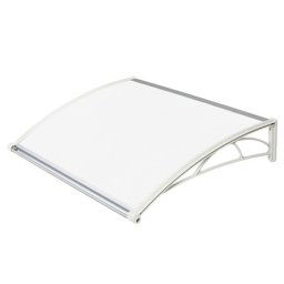Gutta nadstrešnica za vrata 82x120cm bela baza ploca 6mm opal ( 998 )
