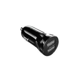Bavin Auto punjač 2xUSB + kabl Type-C crna - PC979 ( 90056 )