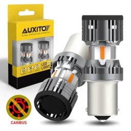 Auxito 7057bau15s žute led sijalice sa canbus-om bau15s-4kp8- jm-y2-auxito-pq ( AUX015 )