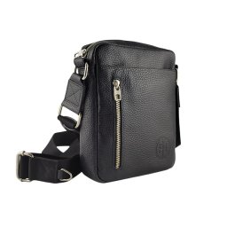 Crna kožna torba Daily