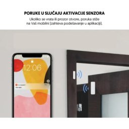 Smart WFS-D06 senzor za vrata i prozore, WIFI, Tuya app