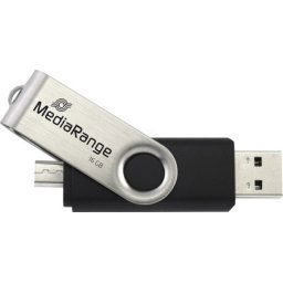 Mediarange mr931-2 usb flash memorija 16gb/2.0/otg micro usb+usb dual drive ( UFMR931/Z )