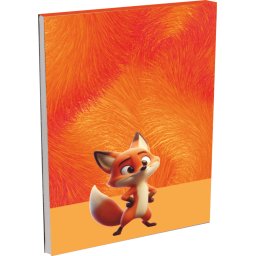 BLOK ZA BELEŠKE MP A6/50l TRENDY Animals 1367