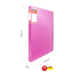 FASCIKLA KATALOG 30L A4 PASTEL 5c OP23195 WY *AK