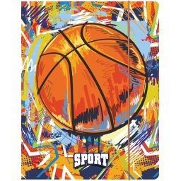 FASCIKLA SA GUMOM A4 BASKET 600GR LUX OP*