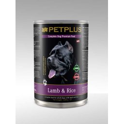 PetPlus konzerva za pse - jagnjetina i pirinač 1240g