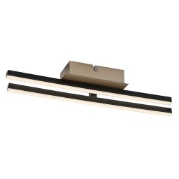 LED LUSTER 16W NW 4000K PRIRODNO BELA DEMIR CRNA DRVO 71396 RABALUX