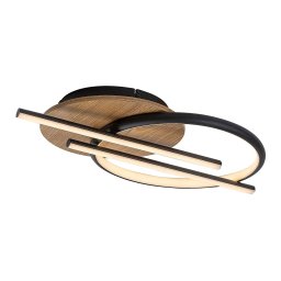 LED LUSTER 40W CCT ARASH CRNA DRVO 71404 RABALUX