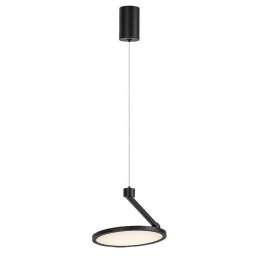 VISILICA LED 20W WW 3000K TOPLO BELA CRNA OVIDIA 72327 RABALUX