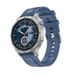 Smart watch dt5 sivi (plava silikonska i braon kozna narukvica) ( SW421 )