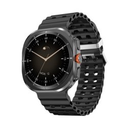 Smart watch dt watch ultra crni (crna silikonska narukvica) ( SW411 )