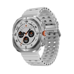 Smart watch dt watch ultra srebrni (bela silikonska narukvica) ( SW413 )
