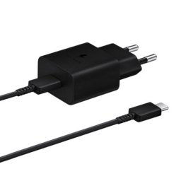 Samsung kucni punjac pd 15w + type c kabal crni ep-t1510-xbe full org ( P989 )