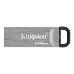 Kingston Usb flash memorija data traveler kyson 3.2 200mb/s dtkn 64gb srebrna ( FM737 )