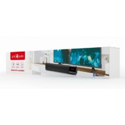 SPK-BT-BAR400-01 Gembird Bluetooth speaker soundbar 2x5W FM, USB, SD, AUX, mikrofon, black