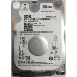 HDD 2.5 * 500GB WD5000LUCX WD 16MB 5400RPM SATA 7mm