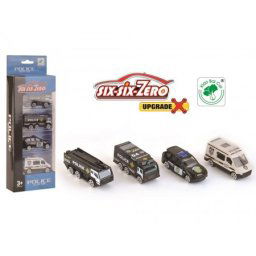 Merx metalni autići 1/4 policija ( MS23950 )