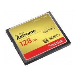 SanDisk CF 128GB Extreme 120MB/s 85MB/s UDMA7.