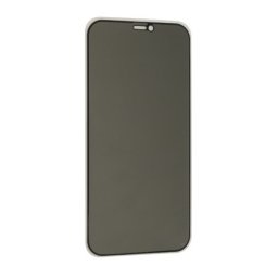 Folija za zastitu ekrana glass privacy 2.5d full glue za iphone 12 mini (5.4) crna ( FL8637 )