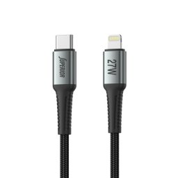 Superior Usb data kabal su-k109 pleteni 27w 3a type-c na lightning 2m crni ( U2145 )