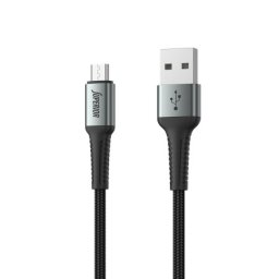 Superior Usb data kabal su-k104 fast 12w 2.4a usb a na micro 1m crni ( U2108 )
