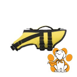 Trixie Life Vest for Dogs XL, 65cm, Žuti Prsluk Za Sigurno Plivanje Pasa