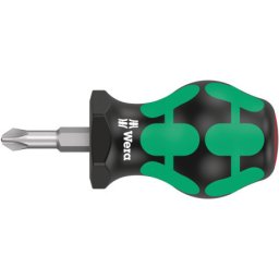 Wera 350 PH stubby kratki odvijač, pH 2 x 25 mm ( WERA 008851 )