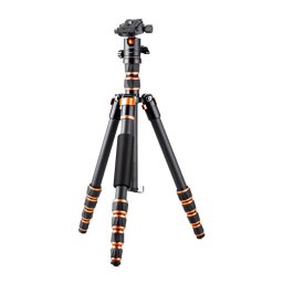 K&F Concept Lightweight Travel Tripod Carbon Fiber KF09.077V3