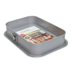 Lorme basic kalup za tortu 39,5x27,7x7,5cm granit ( 12643 )