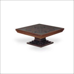 Klub sto Kortez Tamni orah 550x570x420 mm ( 800-513 )