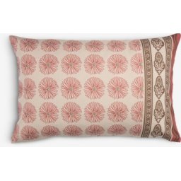Ukrasna jastučnica 40x60 roze/braon
