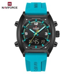 Naviforce nf9242 muški ručni sat kvarcni mehanizam plavi ( NF9242 PLAVI )