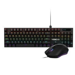 Tastatura mehanička + miš Gamdias Hermes E6