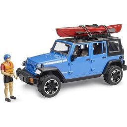Bruder džip Wrangler sa kajakom i figurom ( 025298 )
