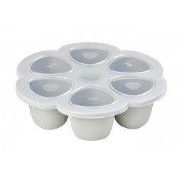 BEABA višenamenska silikonska posuda 6x150ml, light mist