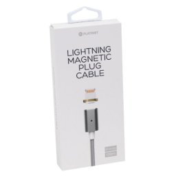 Platinet platinet kabl PUCMPIP1S za iphone magnet 1.2m Silver ( 003236 )