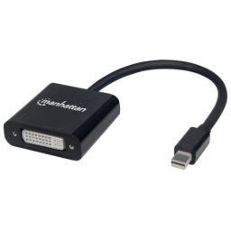 Manhattan 152549 Mini DisplayPort/M - DVI-D 24+5/F 4K Adapter