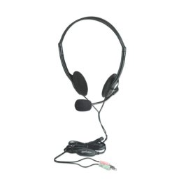 Slušalice sa mikrofonom Manhattan 164429. 2x3.5mm black