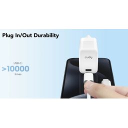 Cudy CH30_EU USB-C GaN Punjac za telefone, tablete i MacBook Air, 30W