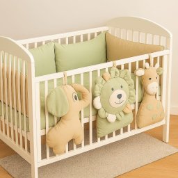 Ready Posteljina Džungla sa ukrasnim jastucima - Zelena